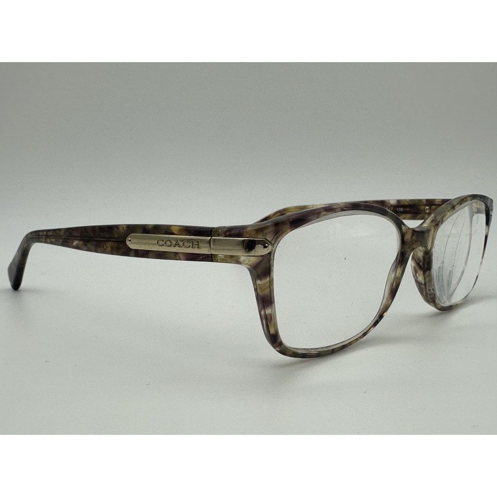 Coach Eyeglasses HC 6065 5287 Confetti Light Brown 51-17-135‎ - Frames Only